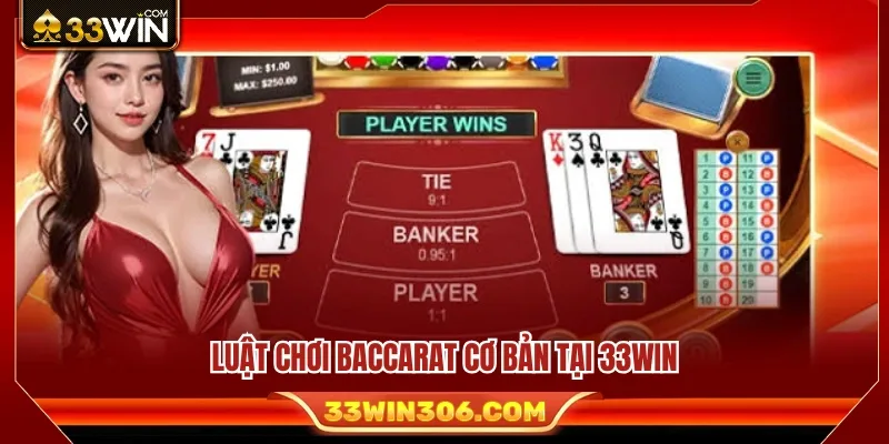 Quy tắc cơ bản khi tham gia Baccarat tại 33WIN 