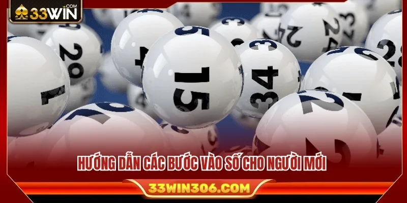 Quy trình vào số trong cách chơi xổ số 33WIN